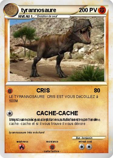 Pokemon tyrannosaure