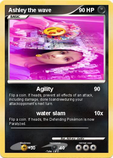 Pokemon Ashley the wave