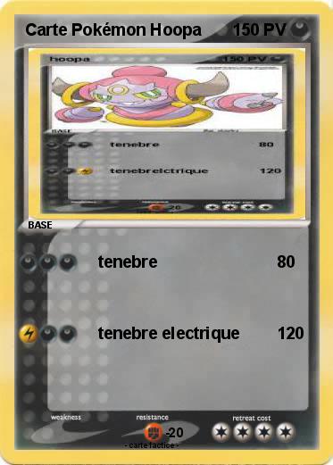 Pokemon Carte Pokémon Hoopa