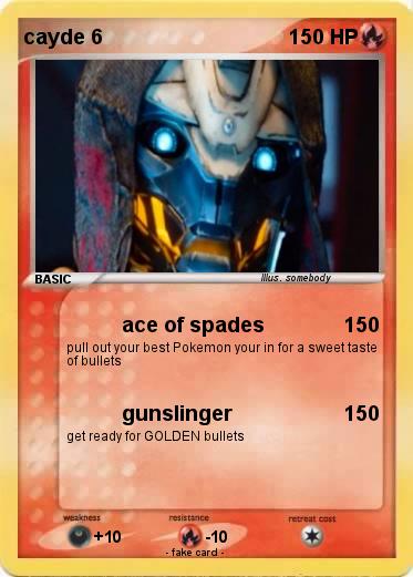 Pokemon cayde 6