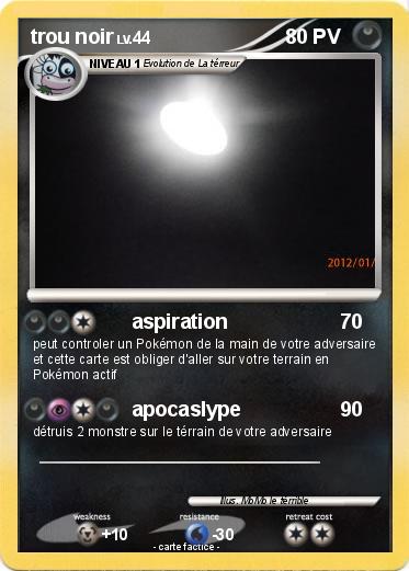 Pokemon trou noir