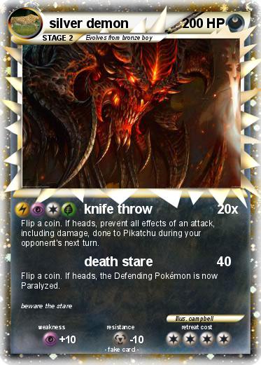 Pokemon silver demon