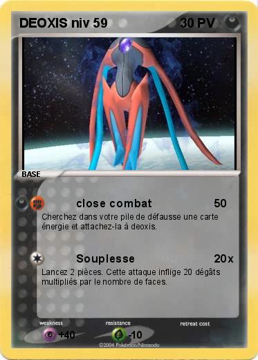 Pokemon DEOXIS niv 59