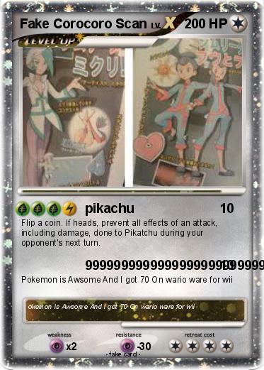 Pokemon Fake Corocoro Scan