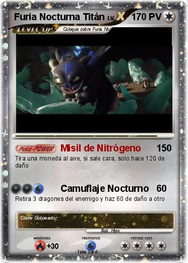 Pokemon Furia Nocturna Titán