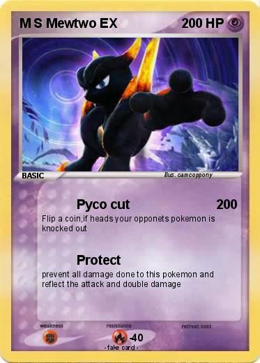 Pokemon M S Mewtwo EX
