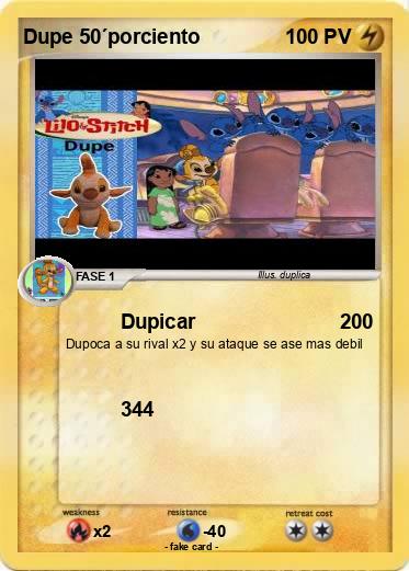 Pokemon Dupe 50´porciento