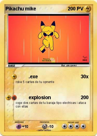 Pokemon Pikachu mike