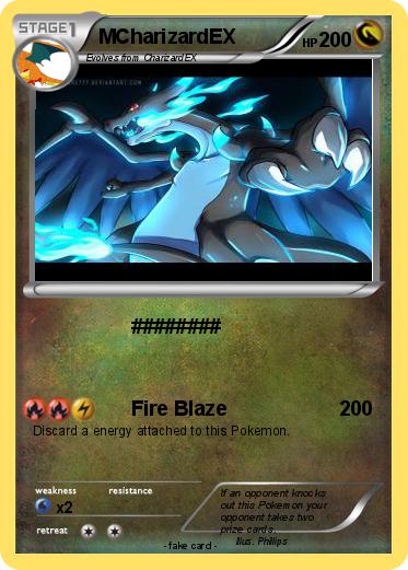 Pokemon MCharizardEX