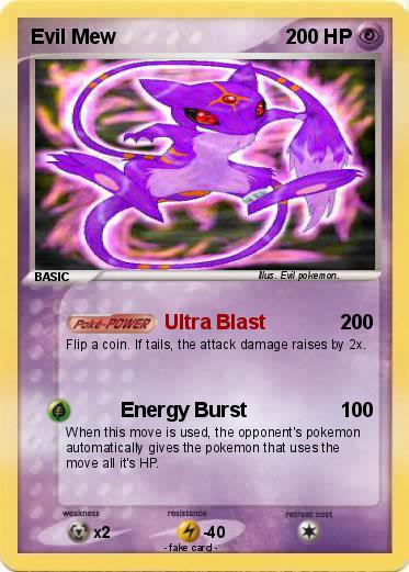 Pokemon Evil Mew