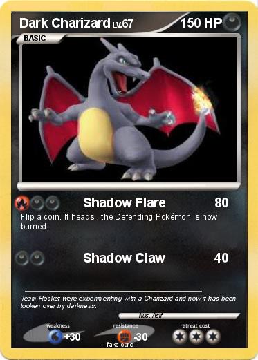 Pokemon Dark Charizard