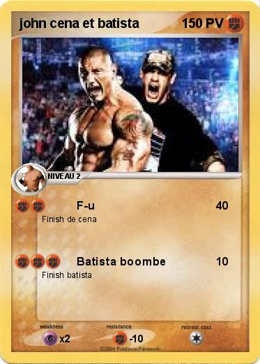 Pokemon john cena et batista