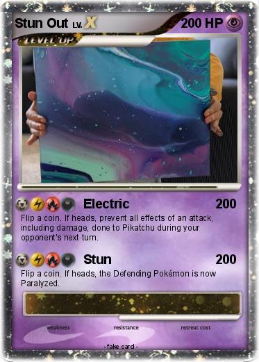 Pokemon Stun Out