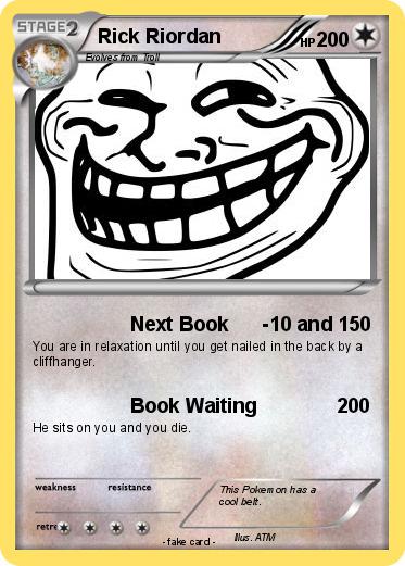 Pokemon Rick Riordan