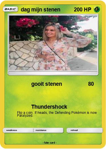 Pokemon dag mijn stenen