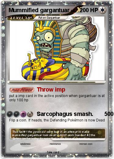 Pokemon Mummified gargantuar