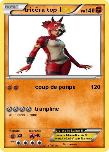 Pokemon tricéra top 1