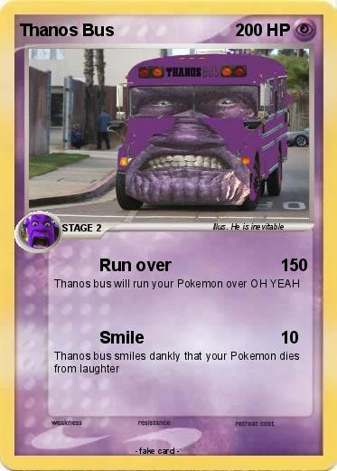 Pokemon Thanos Bus