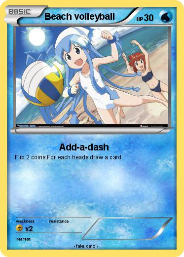 Pokemon Beach volleyball