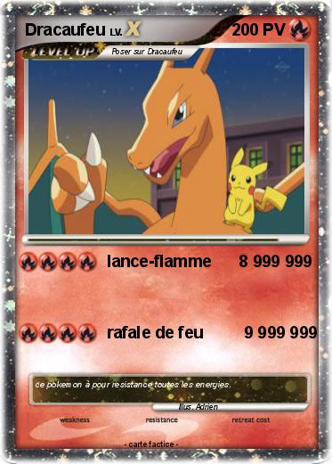 Pokemon Dracaufeu