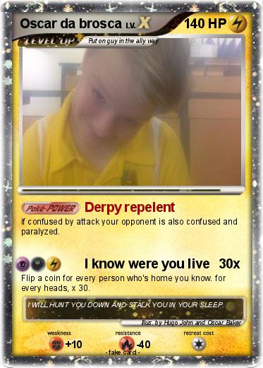 Pokemon Oscar da brosca