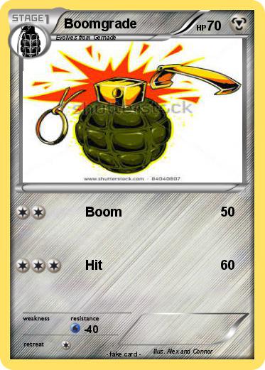 Pokemon Boomgrade