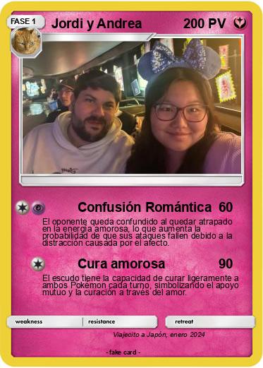 Pokemon Jordi y Andrea