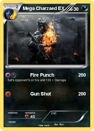Pokemon Mega Charzaed EX