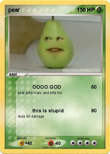 Pokemon pear