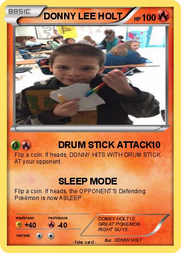 Pokemon DONNY LEE HOLT