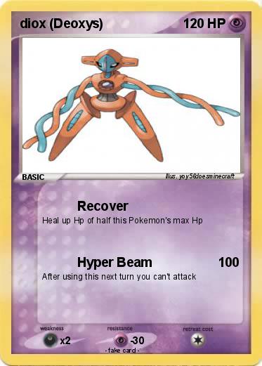 Pokemon diox (Deoxys)