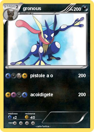 Pokemon gronous