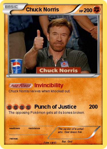 Pokemon Chuck Norris