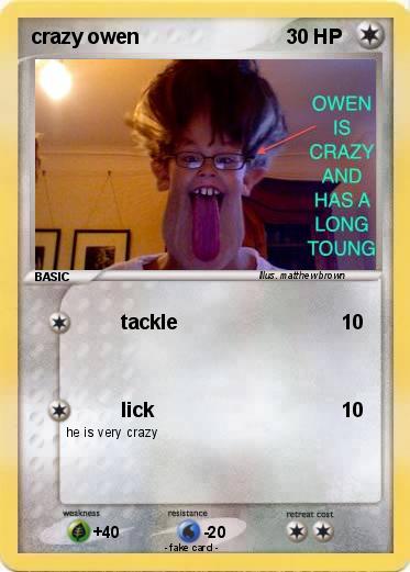 Pokemon crazy owen