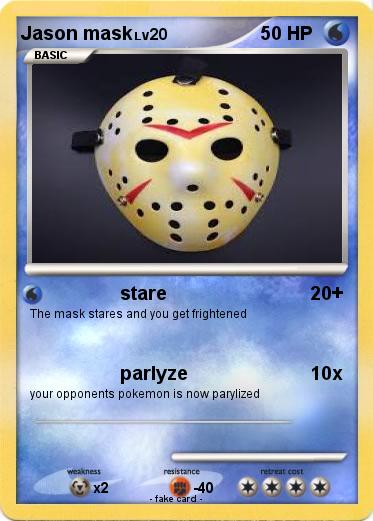 Pokemon Jason mask