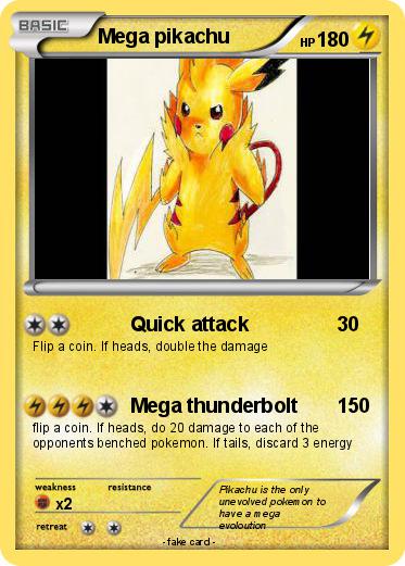 Pokemon Mega pikachu