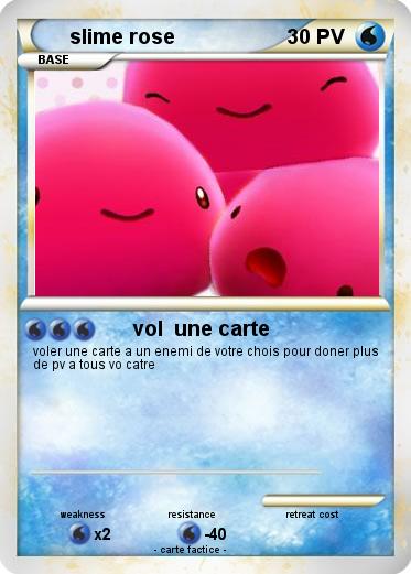 Pokemon slime rose