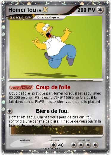 Pokemon Homer fou