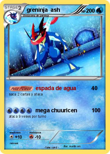 Pokemon greninja  ash