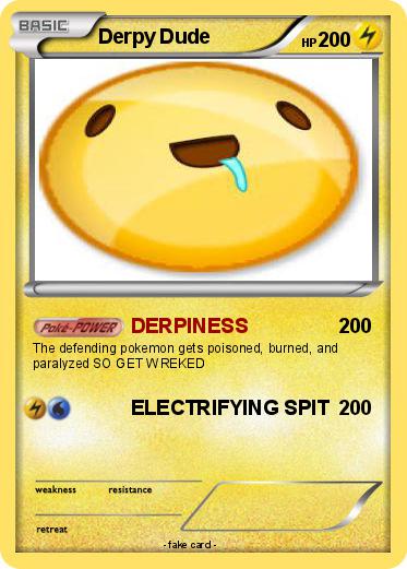 Pokemon Derpy Dude