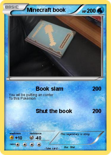 Pokemon Minecraft book