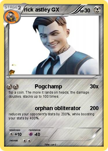 Pokemon rick astley GX