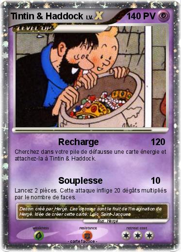 Pokemon Tintin & Haddock