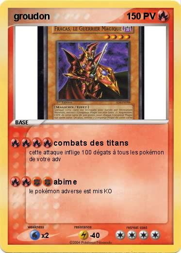 Pokemon groudon