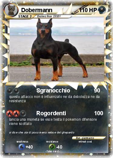Pokemon Dobermann