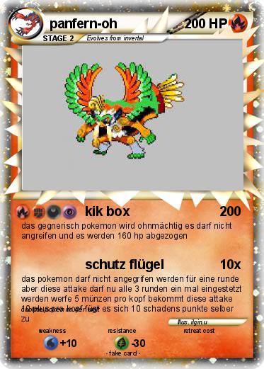 Pokemon panfern-oh