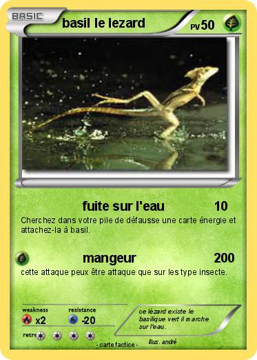 Pokemon basil le lezard