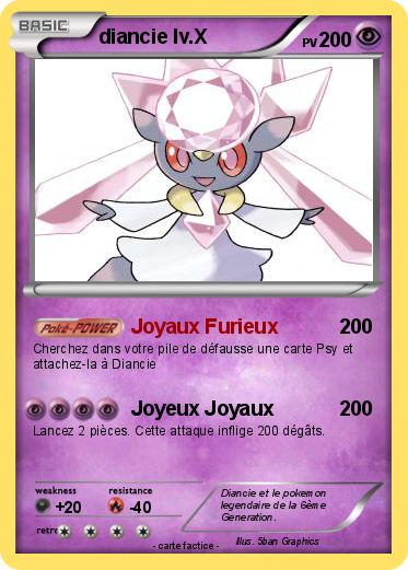 Pokemon diancie lv.X