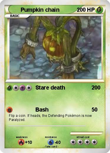 Pokemon Pumpkin chain