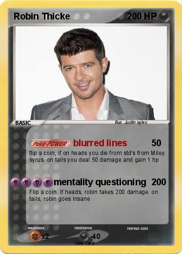 Pokemon Robin Thicke